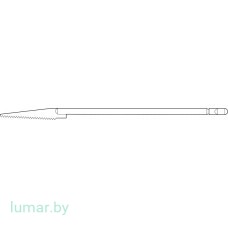 Лезвие для пил GB130R/GB391R, на длинной ножке, 25/0.4/0.6 мм