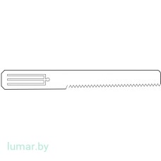 Лезвие для пилы реципрокной, 34/7.5/0.7 мм 
