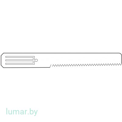 Лезвие для пилы реципрокной, 34/7.5/0.7 мм , артикул - GC761R