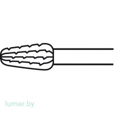 Бур конусный, диам. 4.0 мм/ISO 040 2.35х70 мм