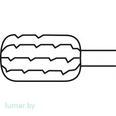 Бур цилиндрический, диам. 7.0 мм/ISO 070 2.35х70 мм