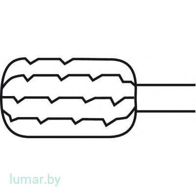 Бур цилиндрический, диам. 7.0 мм/ISO 070 2.35х70 мм, артикул - GD084R