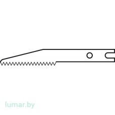 Лезвие для пилы реципрокной GD305, скошенное, 13/0.3/0.3 мм