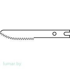 Лезвие для пилы реципрокной GD305, выгнутое, 13/0.3/0.3 мм