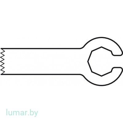 Лезвие для пилы GD307, 15/5/0.3/0.3 мм, артикул - GD392R