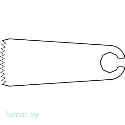Лезвие для пилы GD307, 25/12/0.3/0.3 мм, артикул - GD397R