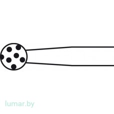 Бур HI-LINE алмазный, тип II, исключительно большой, диам. 4.5 мм