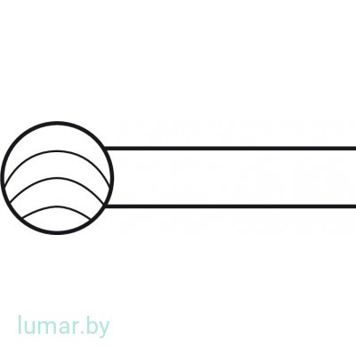 Бур HI-LINE ROSEN короткий, диам. 6.0 мм, артикул - GD825R