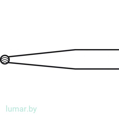 Бур HI-LINE ROSEN тип II, диам. 1.4 мм, артикул - GD736R