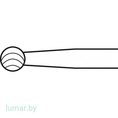 Бур HI-LINE ROSEN короткий, диам. 4.5 мм, артикул - GD824R