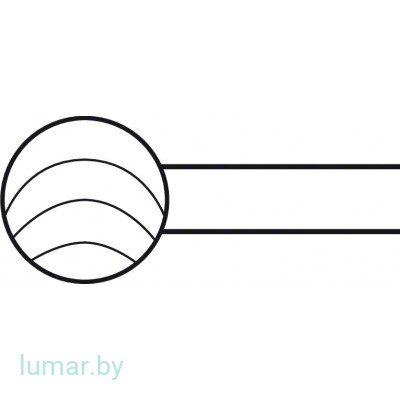 Бур HI-LINE ROSEN тип III, диам. 8.0 мм, артикул - GD749R