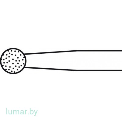 Бур HI-LINE алмазный, тип III,  диам. 4.5 мм, артикул - GD800R