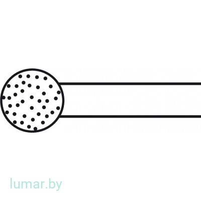 Бур HI-LINE алмазный, тип III,  диам. 6.0 мм, артикул - GD803R
