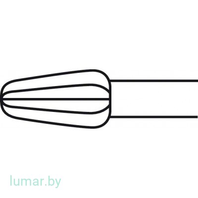 Бур HI-LINE конусный, тип II, диам. 5.0 мм, артикул - GD841R