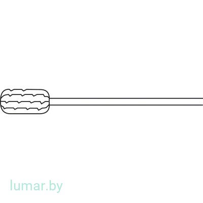 Бур HI-LINE цилиндрический, тип II, диам. 7.0 мм, артикул - GD847R