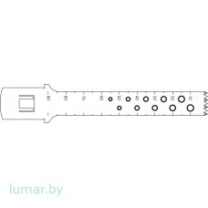 Лезвие для пилы, одноразовое, быстросъемное, 90/13/0.89 мм