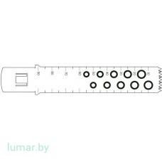 Лезвие для пилы, одноразовое, быстросъемное, 90/19/0.89 мм