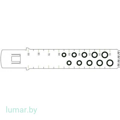 Лезвие для пилы, одноразовое, быстросъемное, 90/19/1.0 мм, артикул - GE239SU