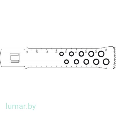 Лезвие для пилы, одноразовое, быстросъемное, 90/23/1.19 мм, артикул - GE245SU