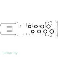 Лезвие для пилы, быстросъемное, 65/26/0.9 мм