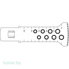 Лезвие для пилы, быстросъемное, 65/32/0.9 мм