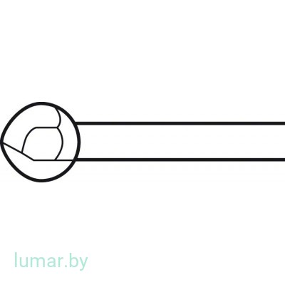 Бур HI-LINE XS с двойной нарезкой, для GB740R, диам. 5.0 мм, артикул - GE396R