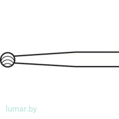 Бур HI-LINE XS ROSEN тип I, диам. 2.3 мм, артикул - GE404R