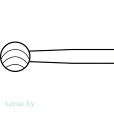 Бур HI-LINE XS ROSEN с твердосплавными вставками, одноразовый, тип III,  диам. 5.0 мм