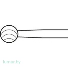 Бур HI-LINE XS ROSEN одноразовый, тип II, диам. 5.0 мм