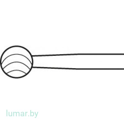 Бур HI-LINE XS ROSEN одноразовый, тип II, диам. 5.0 мм, артикул - GE508SU