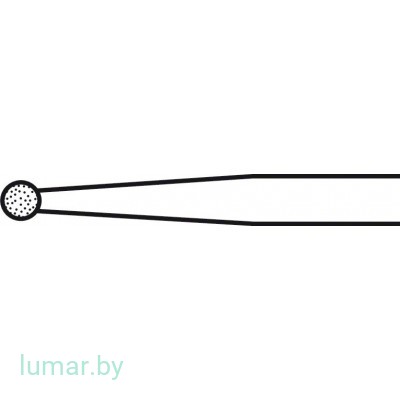 Бур HI-LINE XS алмазный, одноразовый, тип III, диам. 1.8 мм, артикул - GE613SU