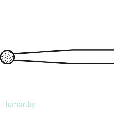 Бур HI-LINE XS алмазный, тип XL-I, диам. 2.3 мм, артикул - GE714R