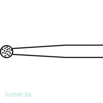 Бур HI-LINE XS алмазный, грубый, тип I, диам. 2.3 мм, артикул - GE424R