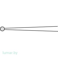 Бур HI-LINE XS алмазный, одноразовый, тип I+, диам. 1.0 мм Бур HI-LINE XS алмазный, одноразовый, тип I+, диам. 1.0 мм