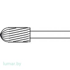 Бур HI-LINE XS цилиндрический, тип XL-I, для мягкой резки, диам. 5.0 мм