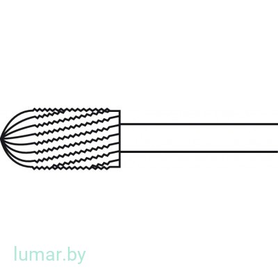 Бур HI-LINE XS цилиндрический, тип XL-I, для мягкой резки, диам. 5.0 мм, артикул - GE729R