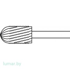 Бур HI-LINE XS цилиндрический, тип XL-I, для мягкой резки, диам. 6.0 мм