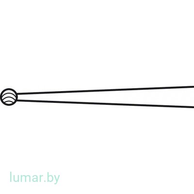 Бур HI-LINE XS ROSEN тип II+, диам. 1.8 мм, артикул - GE573R