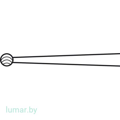Бур HI-LINE XS ROSEN тип II+, диам. 2.3 мм, артикул - GE574R