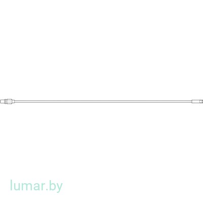 Ример MFR нитиноловый вал, 470 мм, с хвостовиком AO-большой, артикул - GE666R