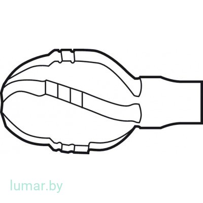 Ример MFR головка диам. 9.0 мм для вала GE666R, артикул - GE668R