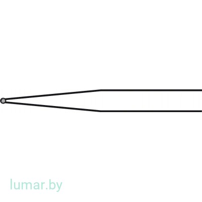 Бур ELAN 4 ROSEN тип 1-RING+, диам. 0.6 мм, артикул - GP111R
