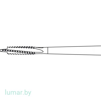 Бур ELAN 4 LINDEMANN тип 1-RING, диам. 2.1 мм, артикул - GP242R
