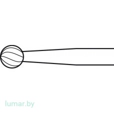 Бур ELAN 4 ROSEN тип 2-RING, с твердосплавными вставками, диам. 4.0 мм