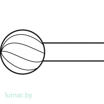 Бур ELAN 4 ROSEN тип 2-RING, диам. 7.0 мм, артикул - GP308R