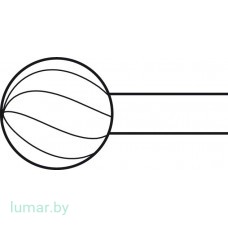 Бур ELAN 4 ROSEN тип 2-RING, с твердосплавными вставками, диам. 8.0 мм