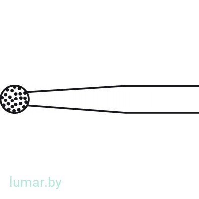 Бур ELAN 4 алмазный, грубый, тип 2-RING, диам. 3.0 мм, артикул - GP322R