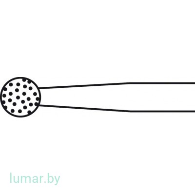 Бур ELAN 4 алмазный, грубый, тип 2-RING, диам. 4.0 мм, артикул - GP323R