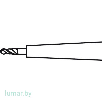 Сверло ELAN 4 тип 2-RING, диам. 1.1/4.0 мм, артикул - GP345R