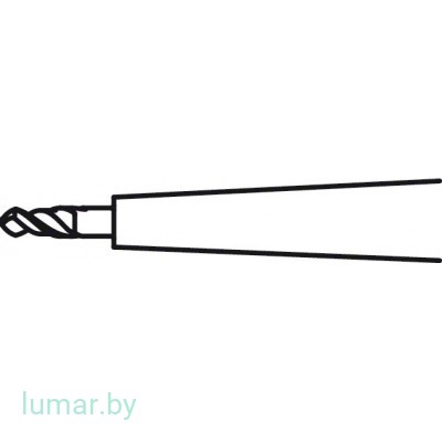 Сверло ELAN 4 тип 2-RING, диам. 1.2/4.0 мм, артикул - GP346R
